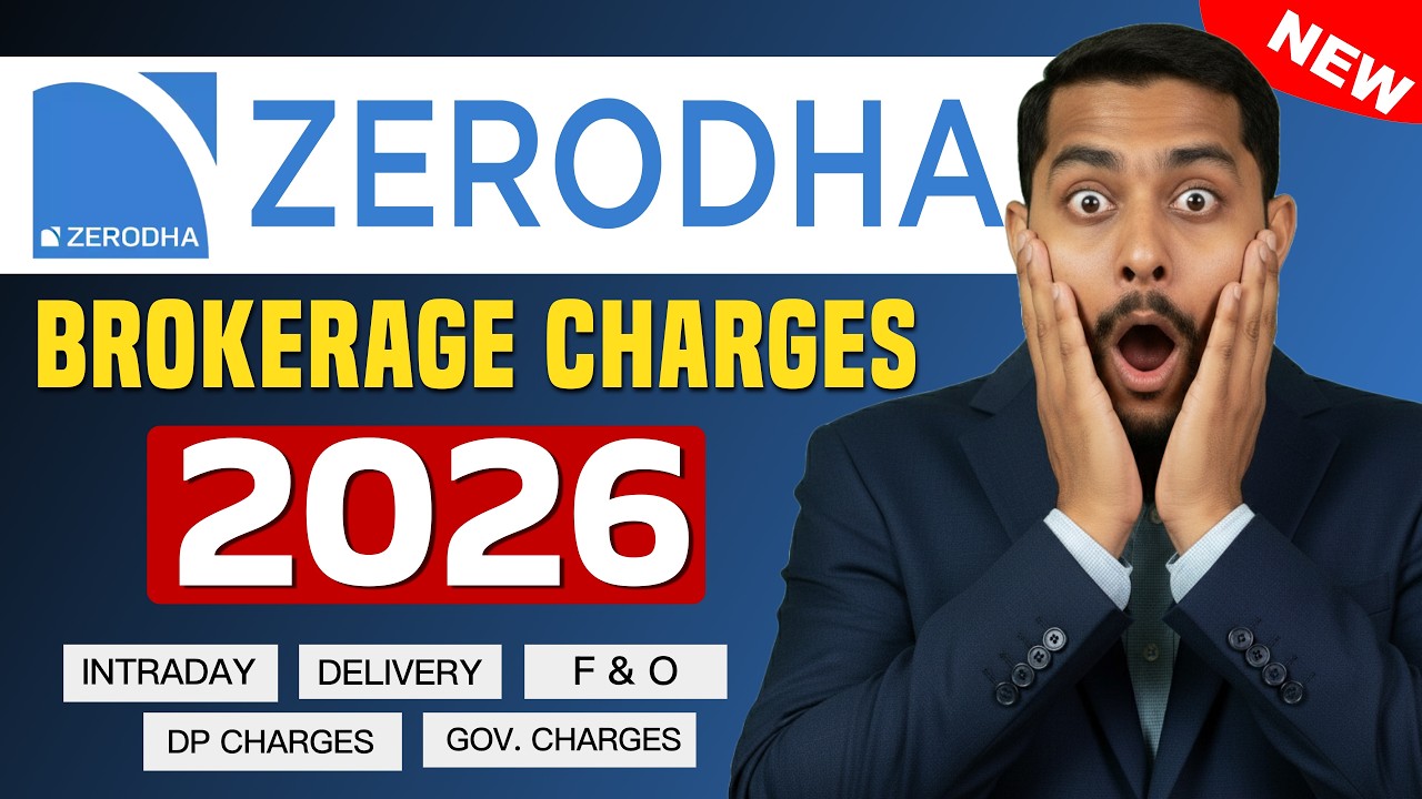Zerodha Brokerage Charges: Complete Brokerage & Fees Breakdown for 2026 | Intraday, Delivery, Option