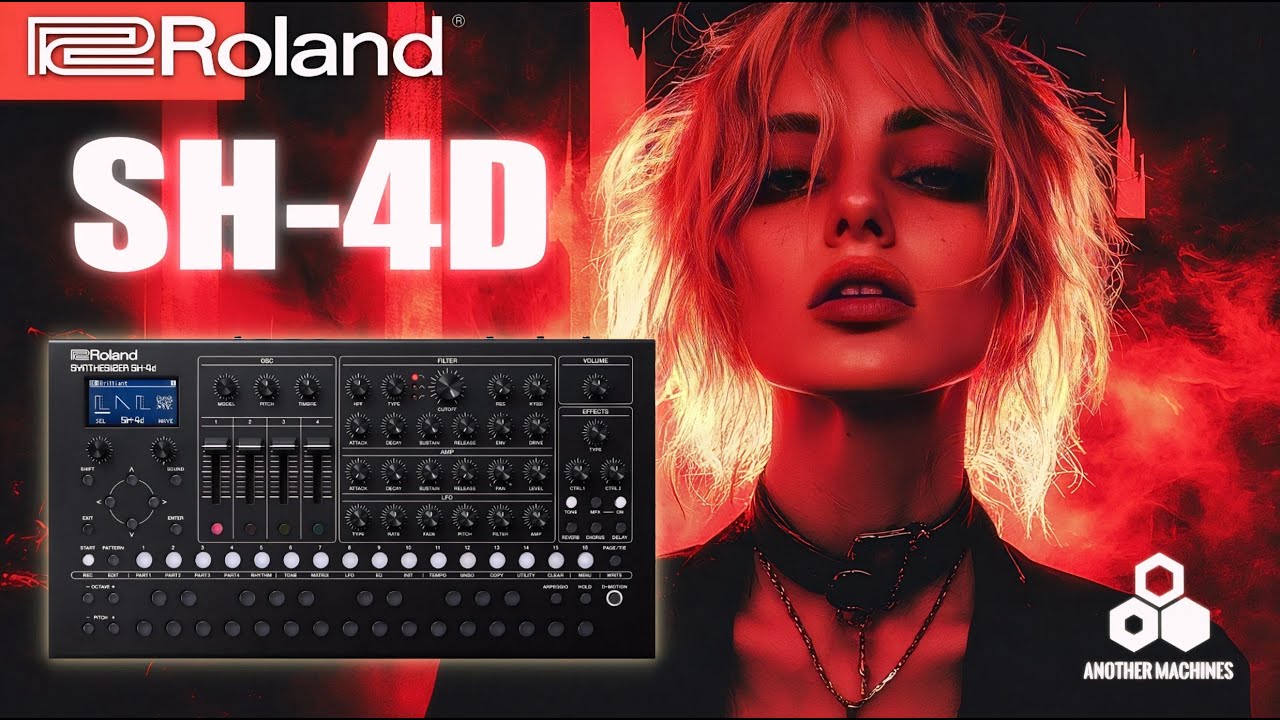 💥  Roland SH-4D 💥 Techno Patterns - Unleash the Power with Techno Project #5! 🎛️