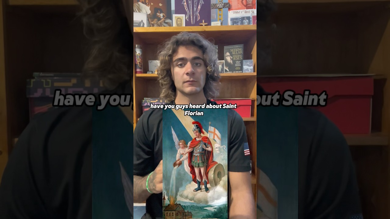 St. Florian! #jesus #christian #catholic #miracle #viralshorts