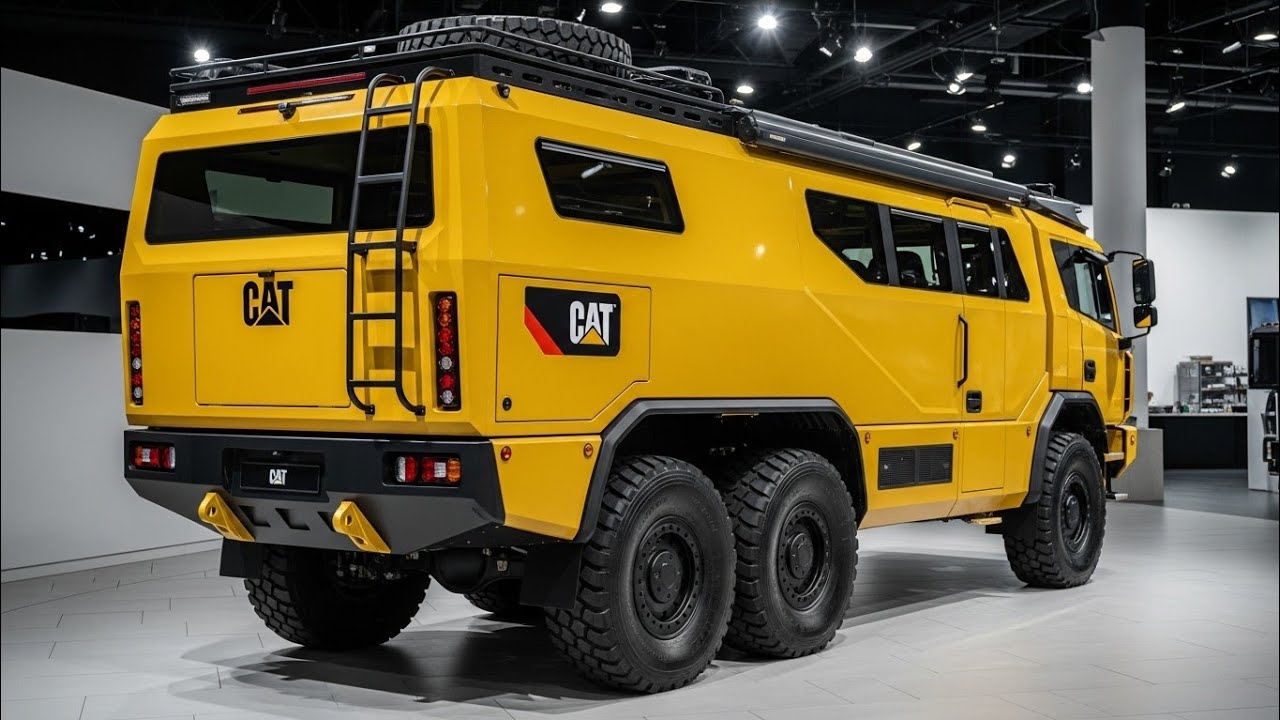 2026 Caterpillar CAT Double Decker 6x6 | أقوى وأفخم موترهوم بالعالم 🔥🚛