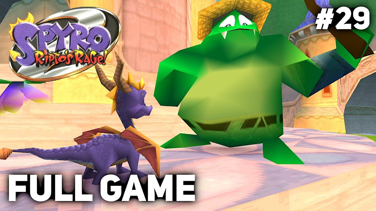 Dragon Shores - Spyro 2: Ripto's Rage! PS1 - Full Game Walkthrough No Commentary #29