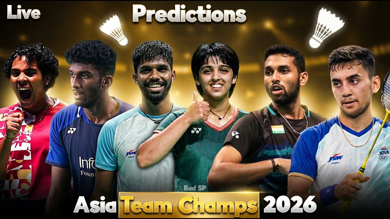 Live🔴Satwik/Chirag are Back! TSINGTAO Badminton Asia Team Championships 2026
