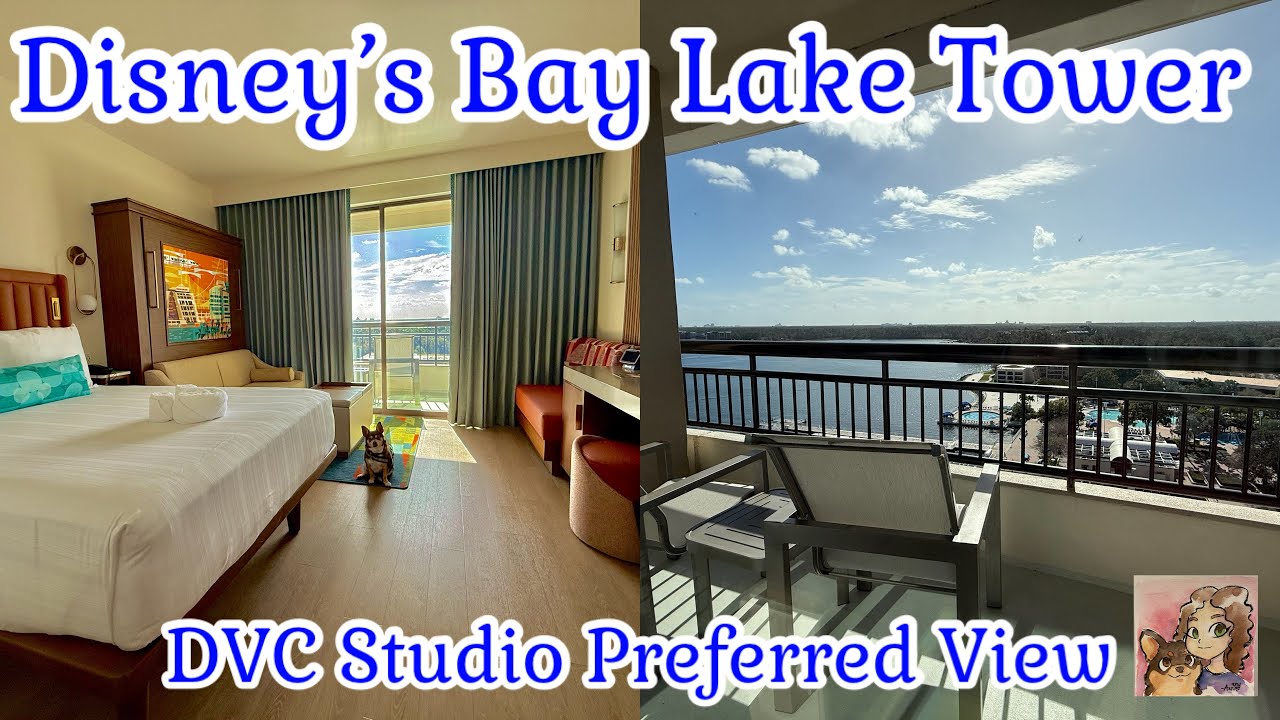 Студия DVC Bay Lake Tower с предпочтительным видом | Современный курорт Walt Disney World