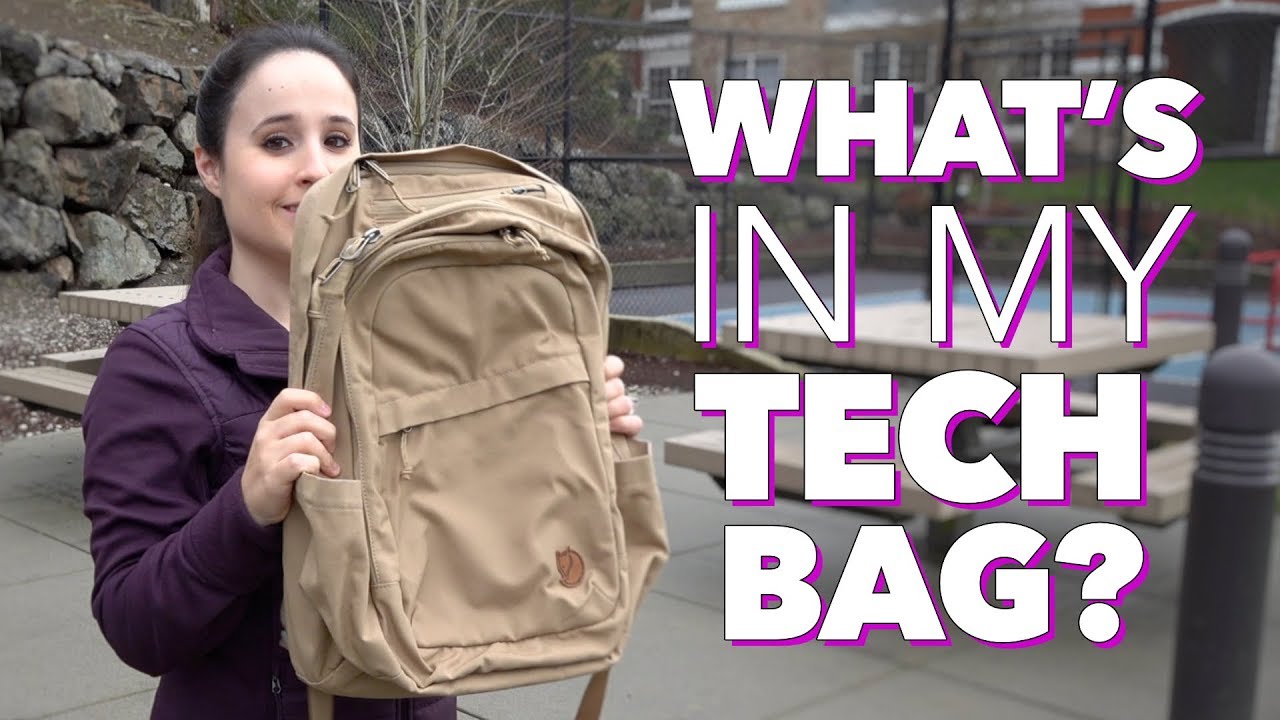 What's In My Tech Backpack? (Fjallraven Raven 28L)