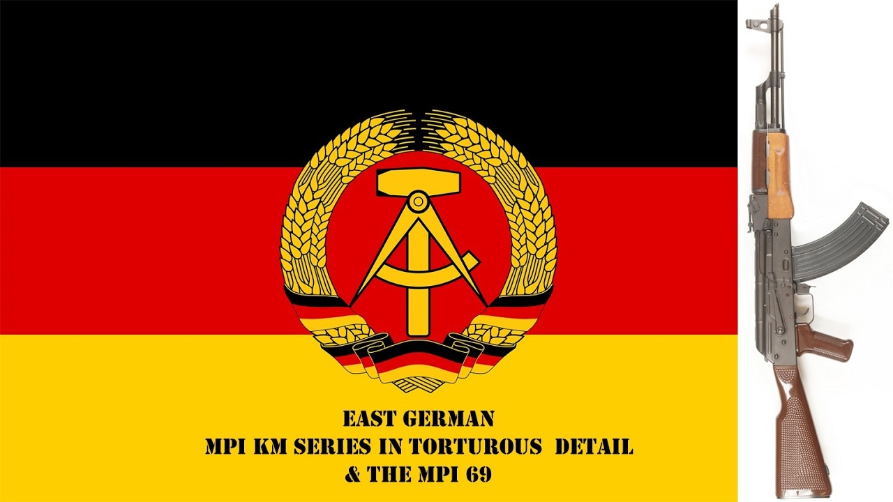 East German MPi KM and MPi KMS-72 series in torturous detail, and the .22 MPI-69. Best Kalashnikov?