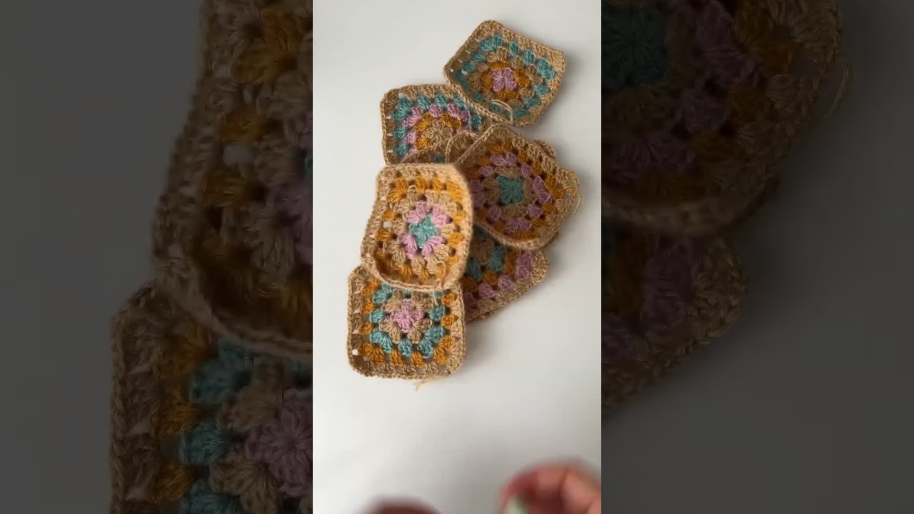 Motifli s&uuml;veter yapılışını kanalımda bulabilirsiniz 🌸 #crochet #motiflis&uuml;veter