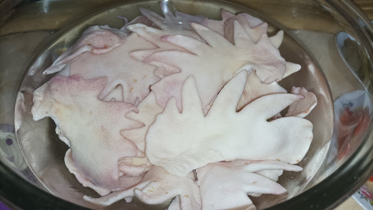 Թթու դրած աքլորի կատար/куриные гребешки