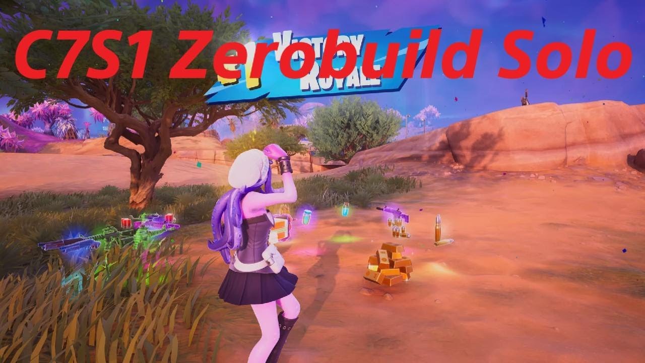 Fortnite C7S1 Zerobuild Solo 12 