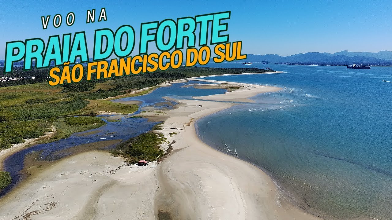 PRAIA DO FORTE   SÃO FRANCISCO DO SUL - DRONE FIMI TELE MAX