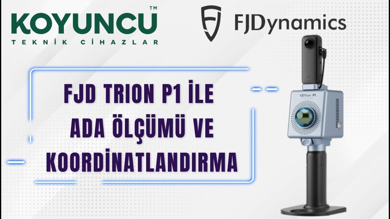 FJD TRION P1 El Lidar İle Koordinatlı Ölçüm ve Harita Çizimi: 3D Lazer Teknolojisiyle Detaylı Analiz