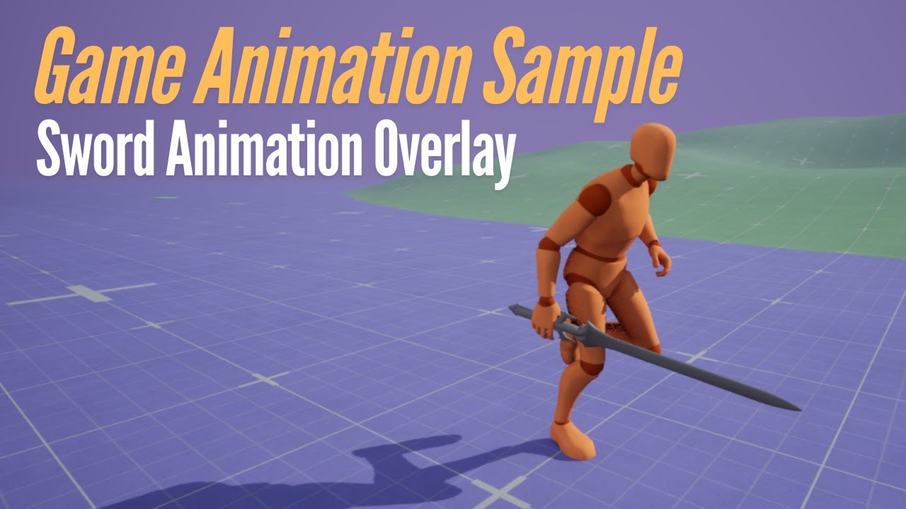 UE5 Game Animation Sample #6 - Sword Animation Overlay Tutorial