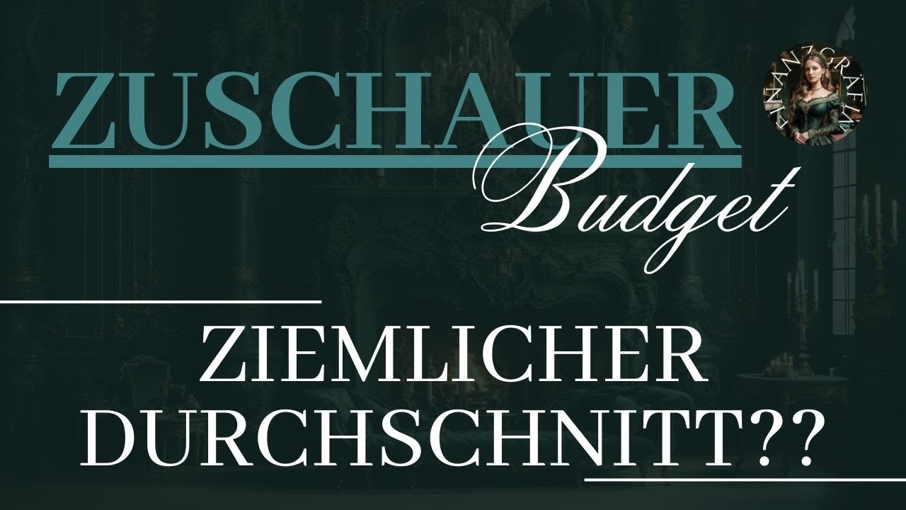 Budget ANNA I Echte Einnahmen & Ausgaben einer Zuschauerin