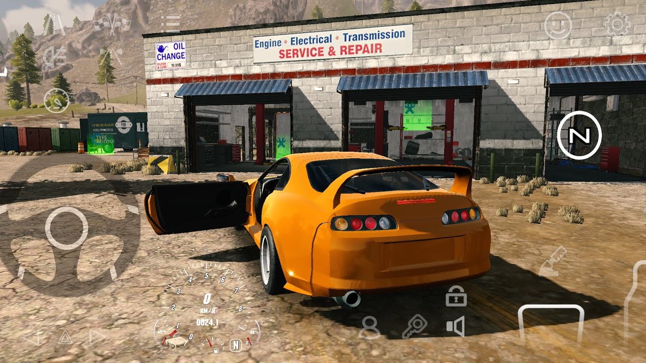 TOYOTA supra mk4-Car parking multiplayer gameplay 