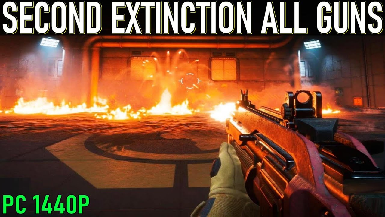 Second Extinction: All Weapons