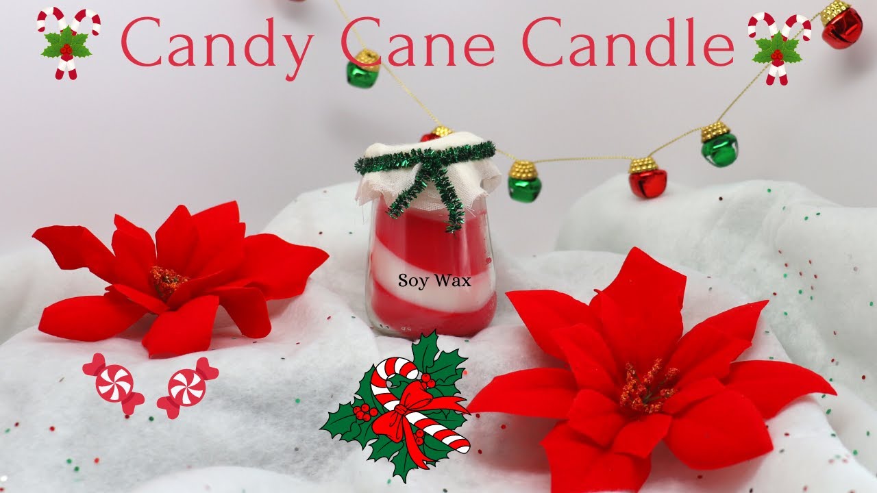 🎄Candy Cane Candle 🎄