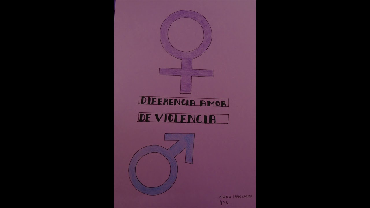 CARTELES CONTRA LA VIOLENCIA DE GÉNERO