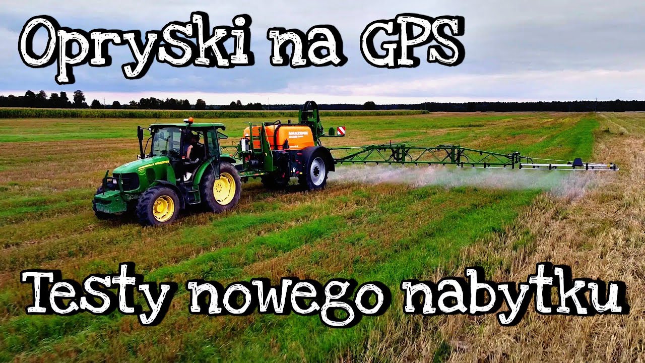 ☆4K✅☆Testy nowego nabytku☆Opryski na GPS?!☆John Deere 5080m & Amazone UG 3000 Special☆GR Woroszyło☆