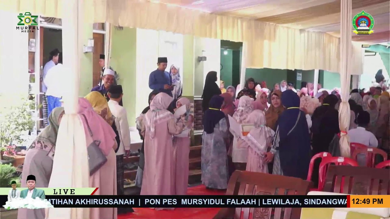 TASYAKUR KHOTMIL QUR'AN DAN IMTIHAN AKHIRUSSANAH || Pondok Pesantren Murasyidul Falaah