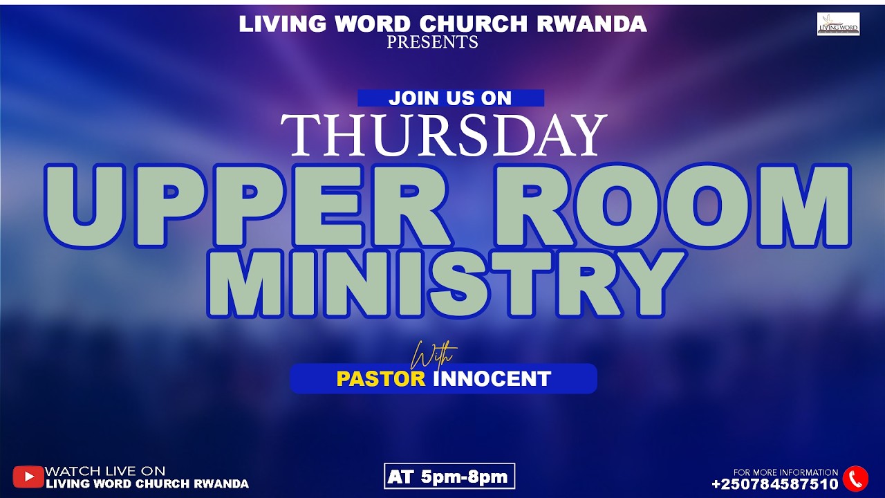 UPPER ROOM MINISTRY ||Mar 12, 2026 - PASTOR INNOCENT