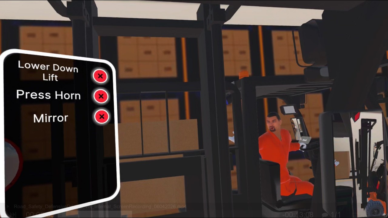 Pedestrian & Blind Spot Awareness | VR Road Safety Training