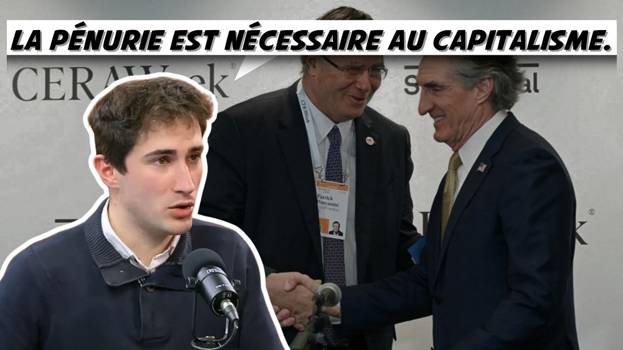 Un docteur en &eacute;conomie explique l'utilit&eacute; d'une p&eacute;nurie de p&eacute;trole pour la capitalisme