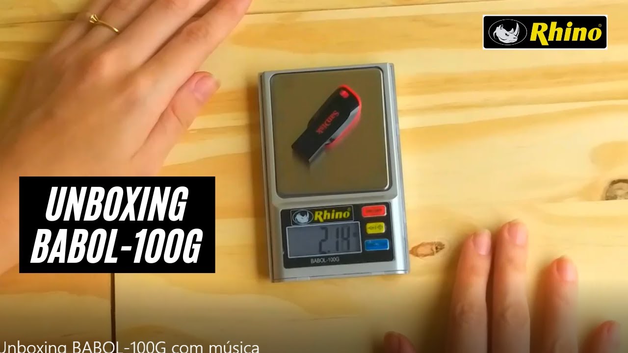 Guia - Como usar a balancinha digital BABOL-100 RHINO #balançadigital #balançadeprecisão #chef