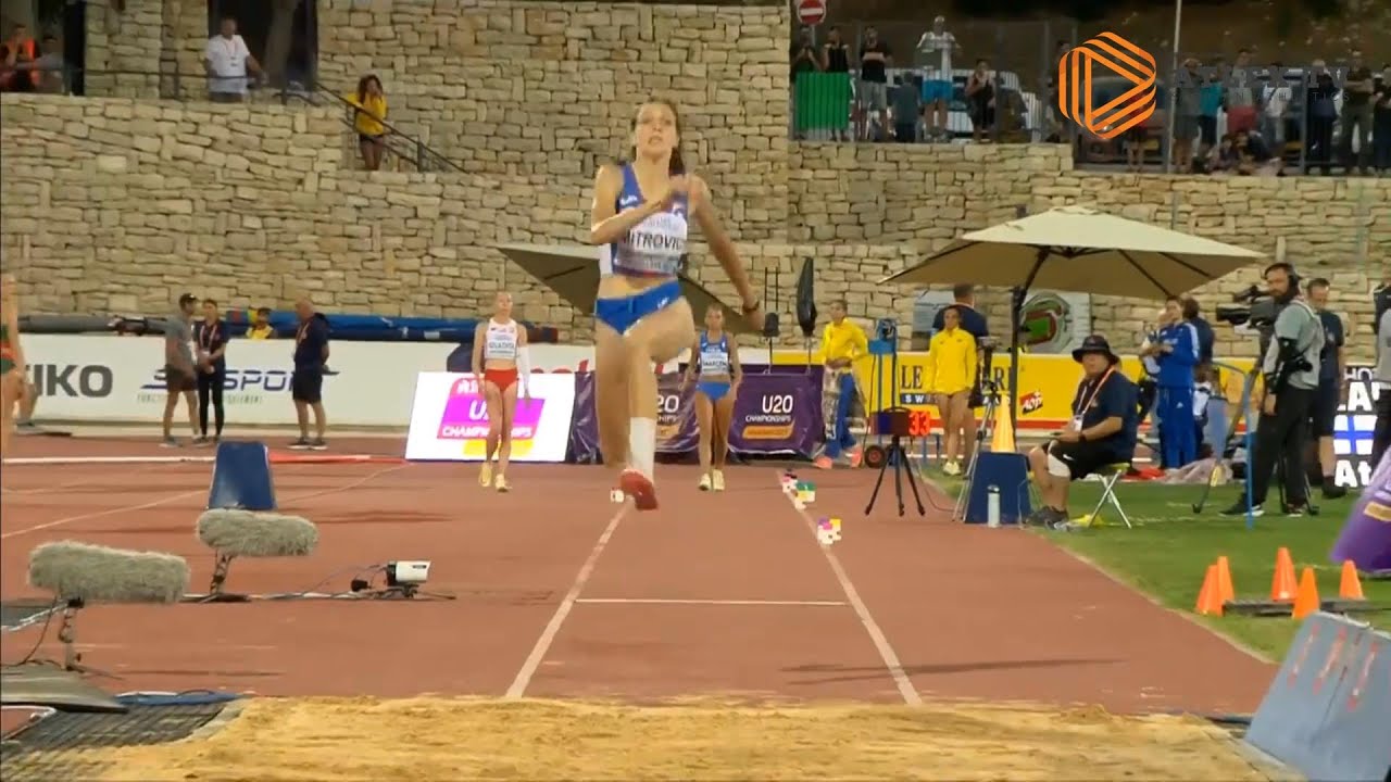 Aleksandrija Mitrović - BRONZA U20 EP | troskok - 13,40m | Jerusalim 2023