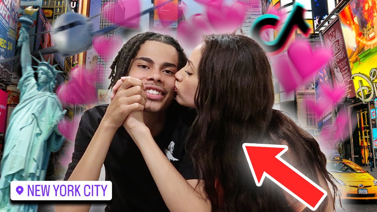 I Flew My TikTok CRUSH To NEW YORK For The First Time... *We Stayed Up All Night*