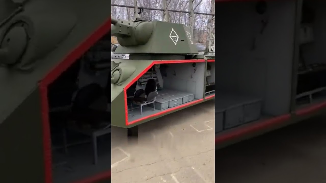 Were Soviet Tanks Poorly Made? T34/76 tank in section. Original or copy ? #Shorts