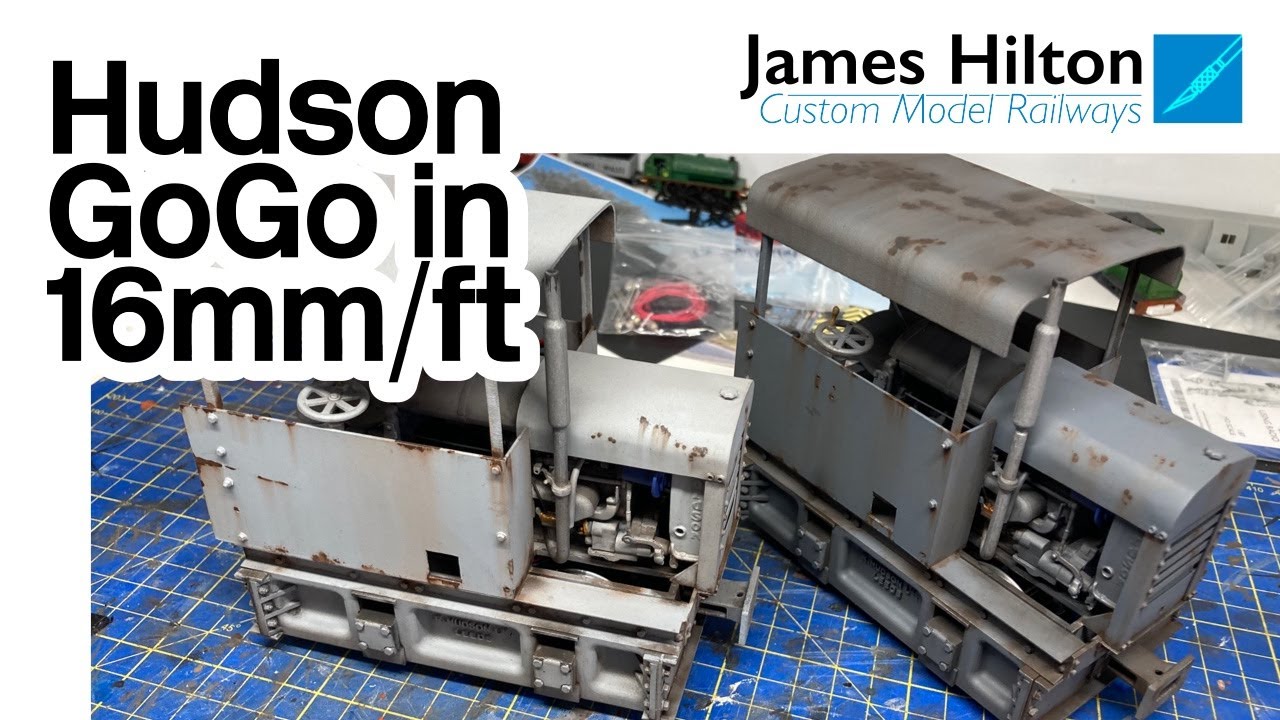 Scratch-built Narrow Gauge Diesel in 16mm/ft SM32 1:19 scale