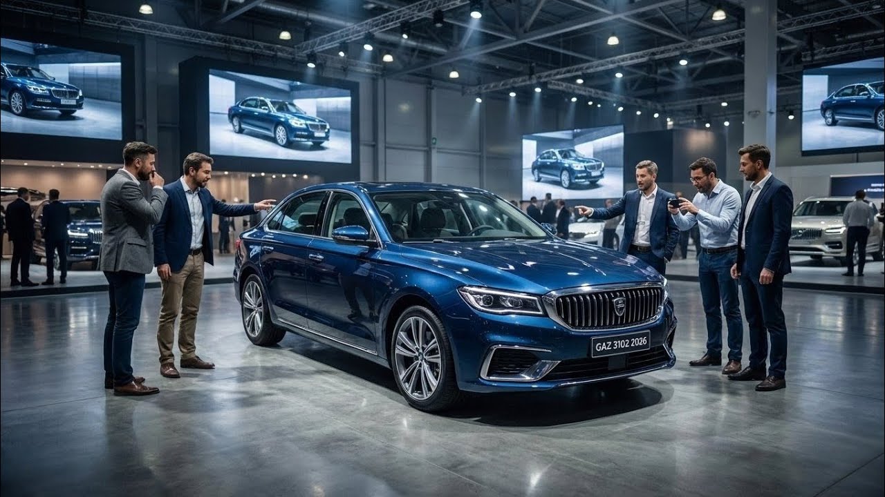 Новый GAZ 3102 2026 — легендарная Волга вернулась и удивила всех!