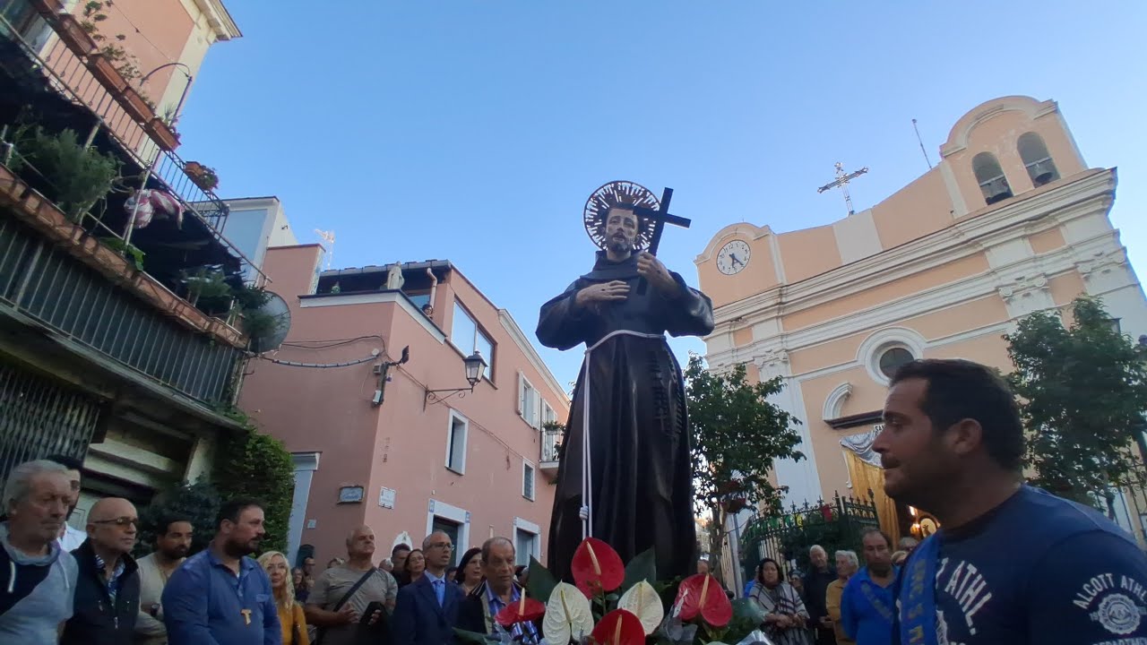 Forio ,4 Ottobre 2025,pprocessione di San Francesco d'Assisi