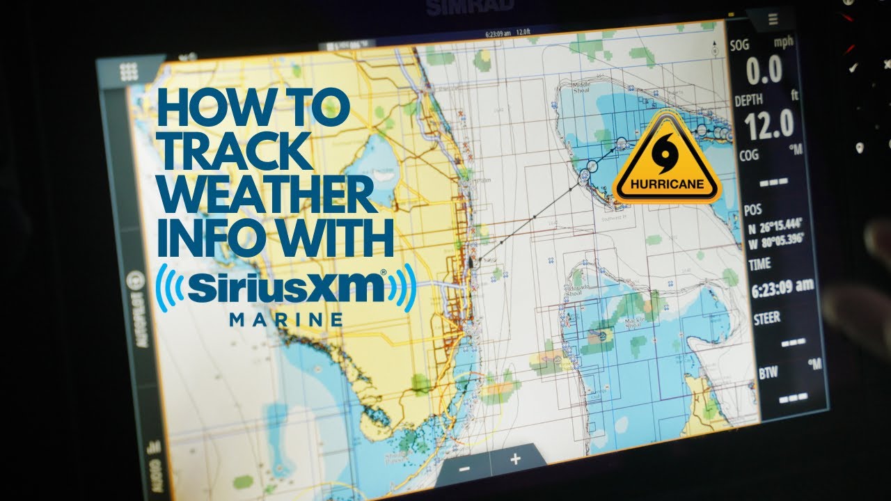 Valuable Offshore Satellite Marine Weather Data from SiriusXM Marine. Know Before You Go!