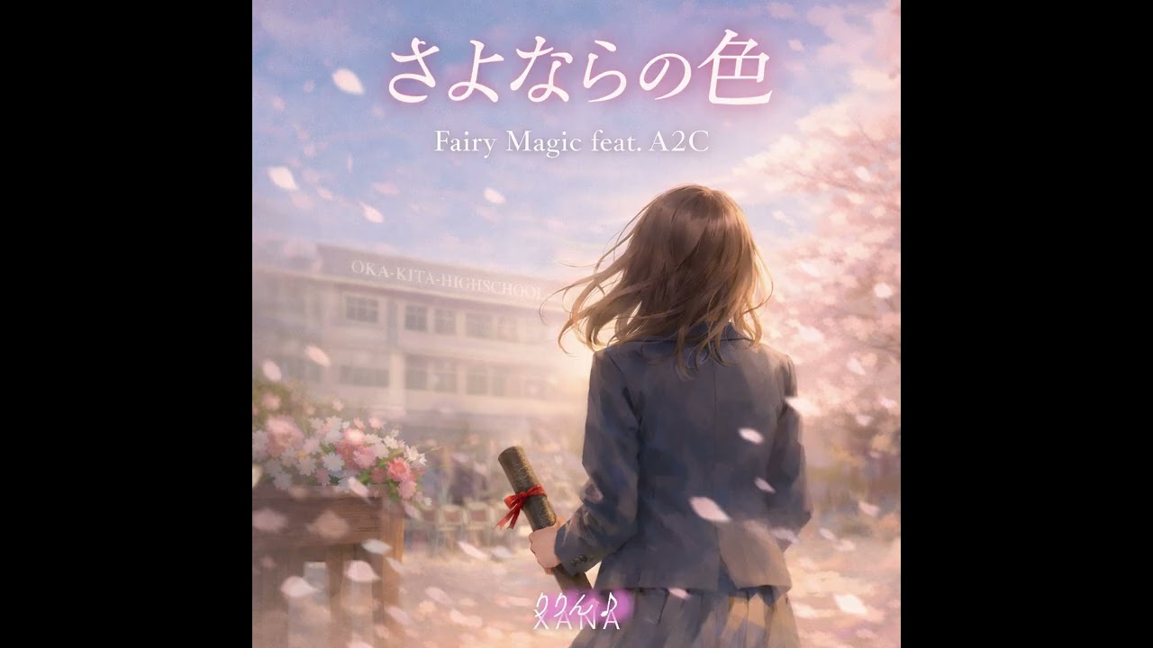 さよならの色 -POP ver.卒業の帰り道に聴きたい#卒業ソング #卒業の歌  #切ない歌 #片想い #胸キュン #JPOP #邦楽 #オリジナル曲  #作業用BGM #夜に聴きたい曲