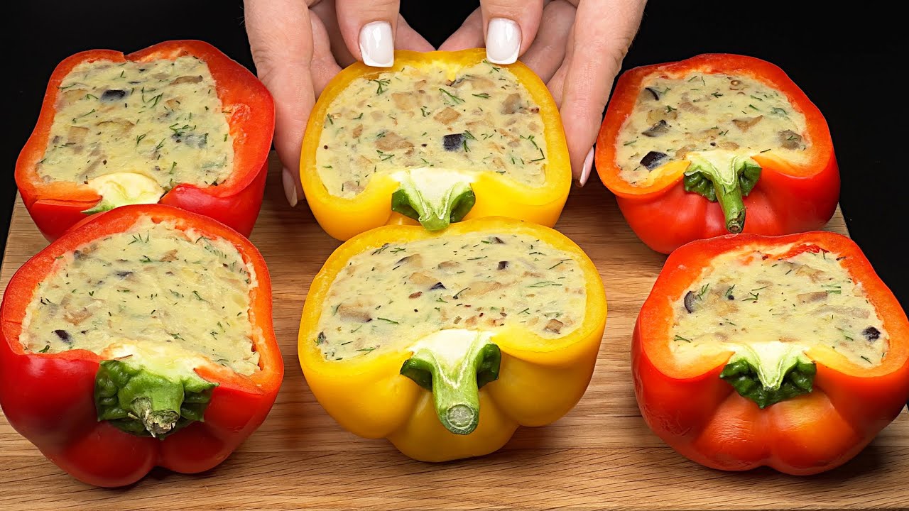 Das leckerste Pfefferrezept! Ich mache sie jedes Wochenende! Ganz einfach und schnell❗️