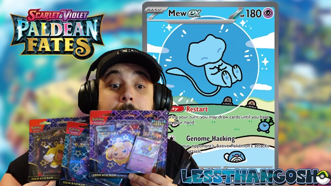 Pokemon Paldean Fates : Tech Sticker (3 pack) Opening | Forget ETBs, these have the big hits!