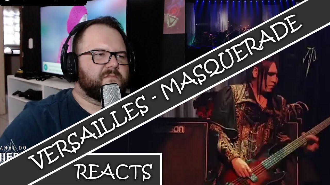 BRAZILIAN BASS PLAYER REACTS | VERSAILLES - MASQUERADE