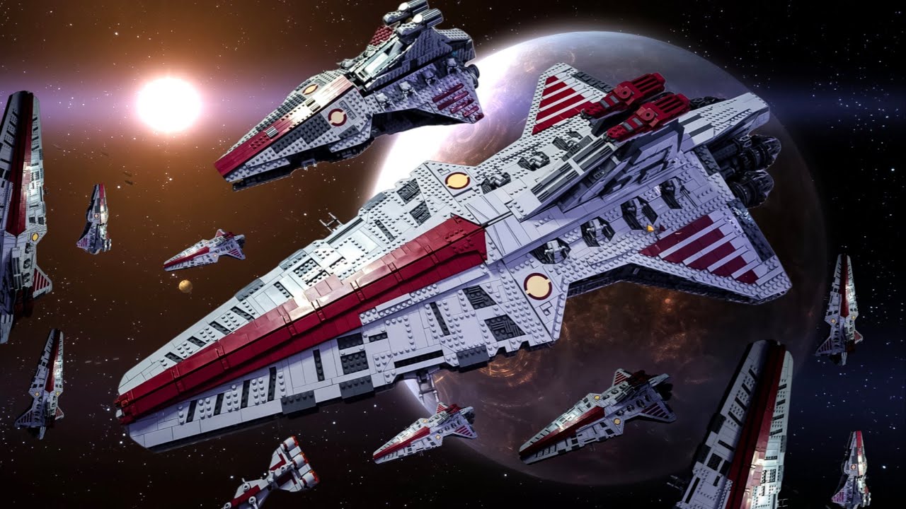 Venator-Class Republic Attack Cruiser 75367 • LEGO Star Wars Speed Build • Straight from Coruscant!