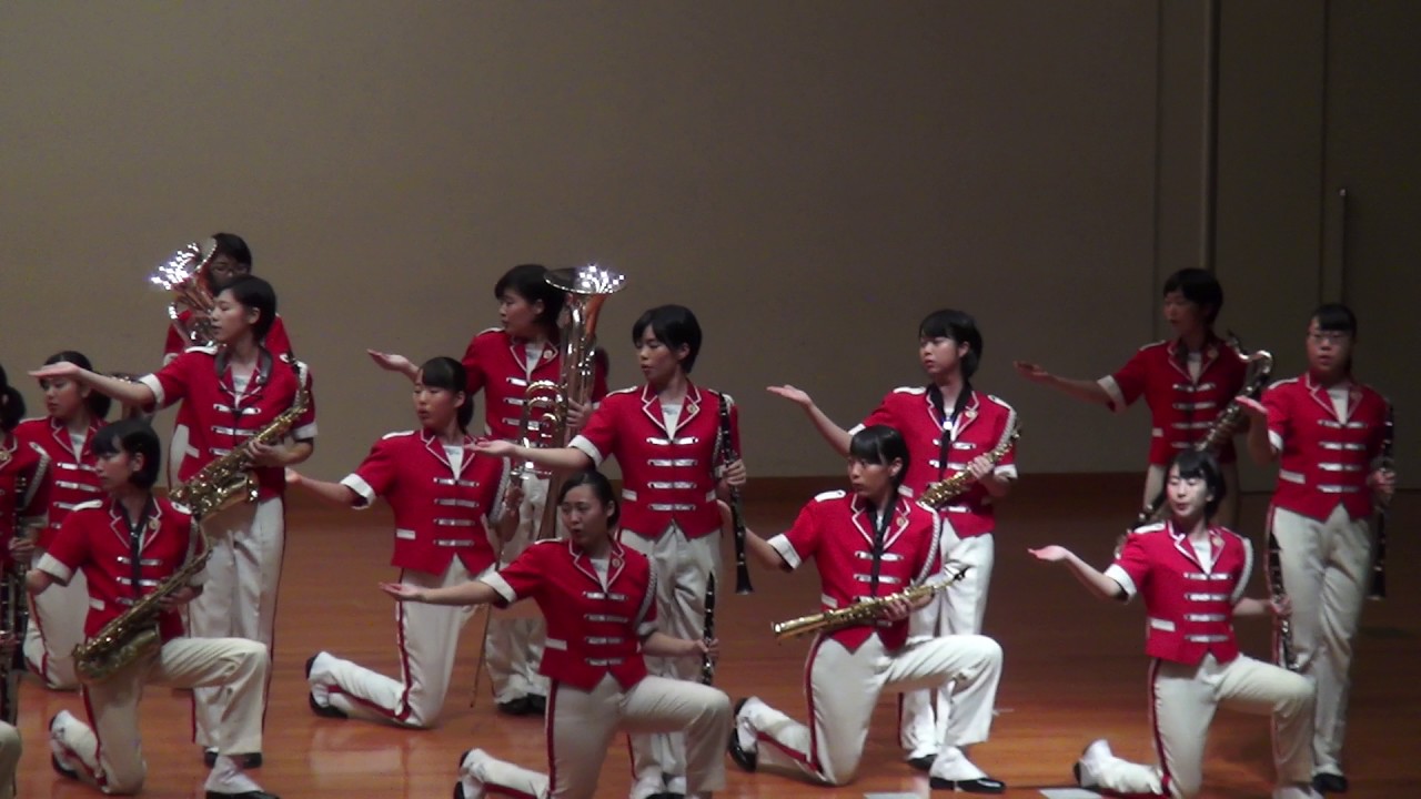 早稲田摂陵高校「ベルサイユのばら幻想曲」　彩都音楽祭2016