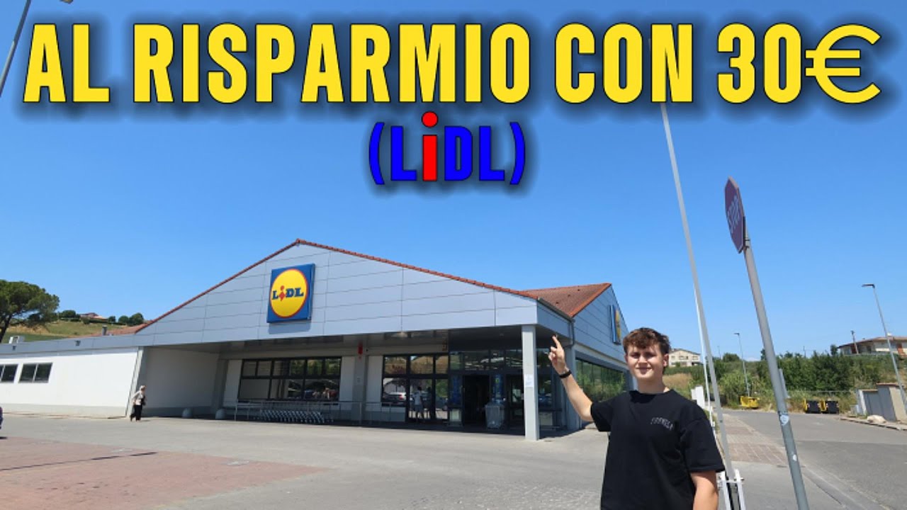 In Quale SUPERMERCATO RISPARMIO di PIU' con un BUDGET di 30€ |  ep.2