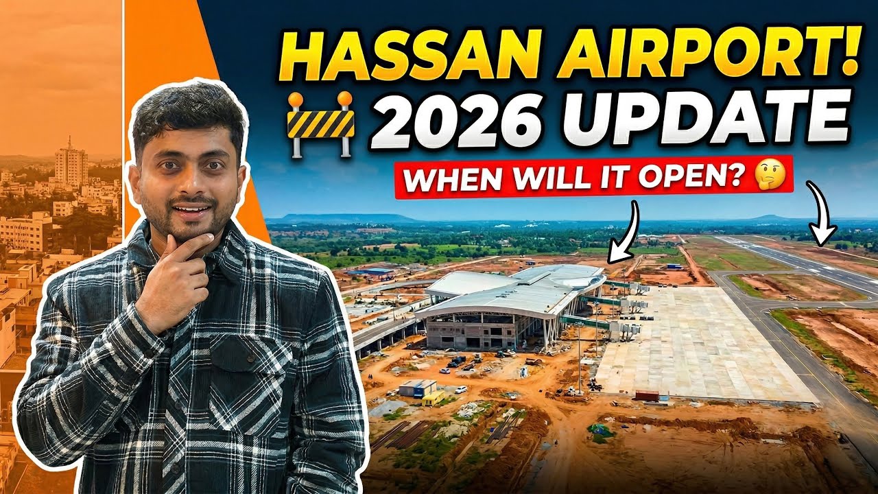 Hassan Airport Final Look | Full Tour & Construction Review 2025 😍