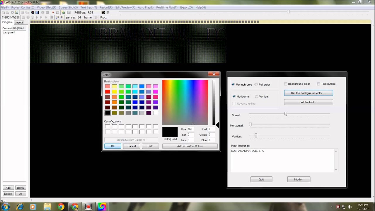 LedEdit 2014 Video Tutorial