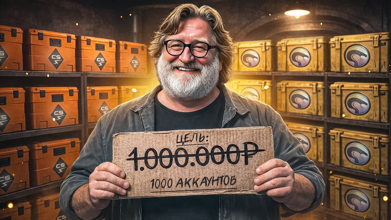 ФЕРМА КЕЙСОВ КС2. МИЛЛИОН РУБЛЕЙ И ФАРМ 1000 АККАУНТОВ