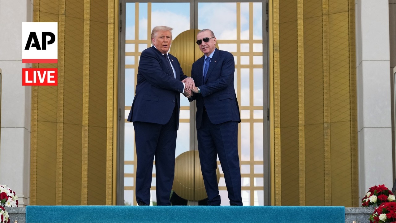LIVE: Trump and other leaders arrive for NATO summit dinner in Turkey