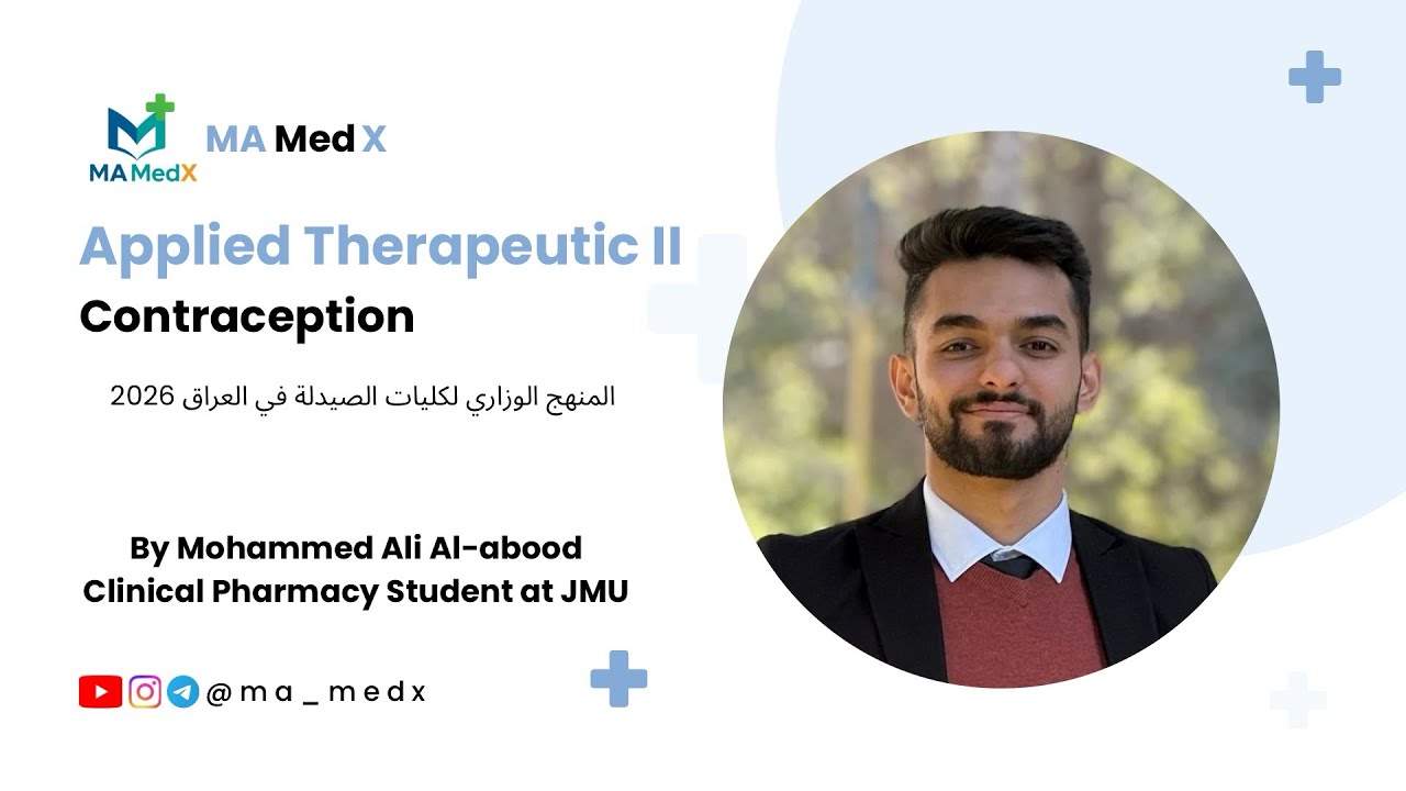 Applied therapeutics II : Contraception (part 2)