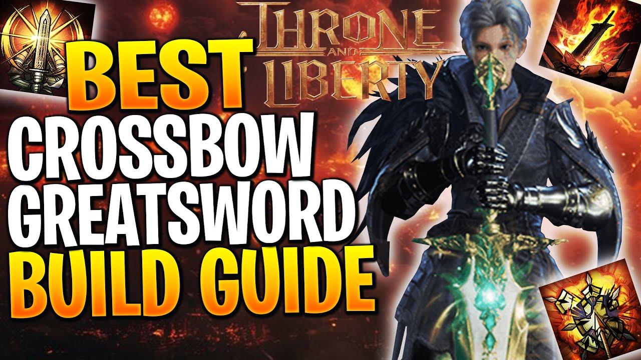The Highest DPS GREATSWORD CROSSBOW BUILD! Throne and Liberty Greatsword Crossbow Build PVE