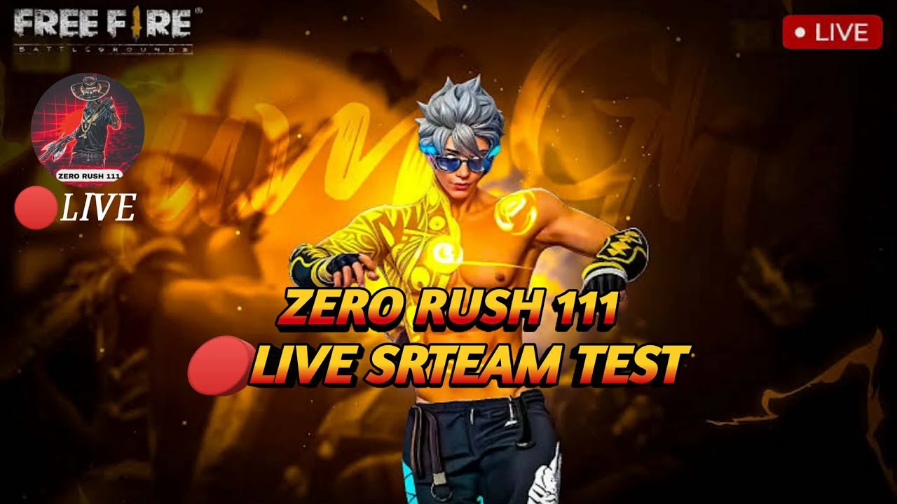 🔴LIVE STREAM TEST ZERO RUSH 111