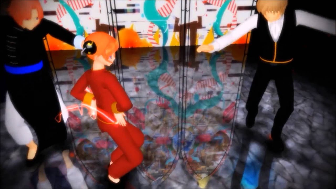 【MMD銀魂/GinTama】Common World Domination/ありふれたせかいせいふく 【Kamui+Kagura+Okita】