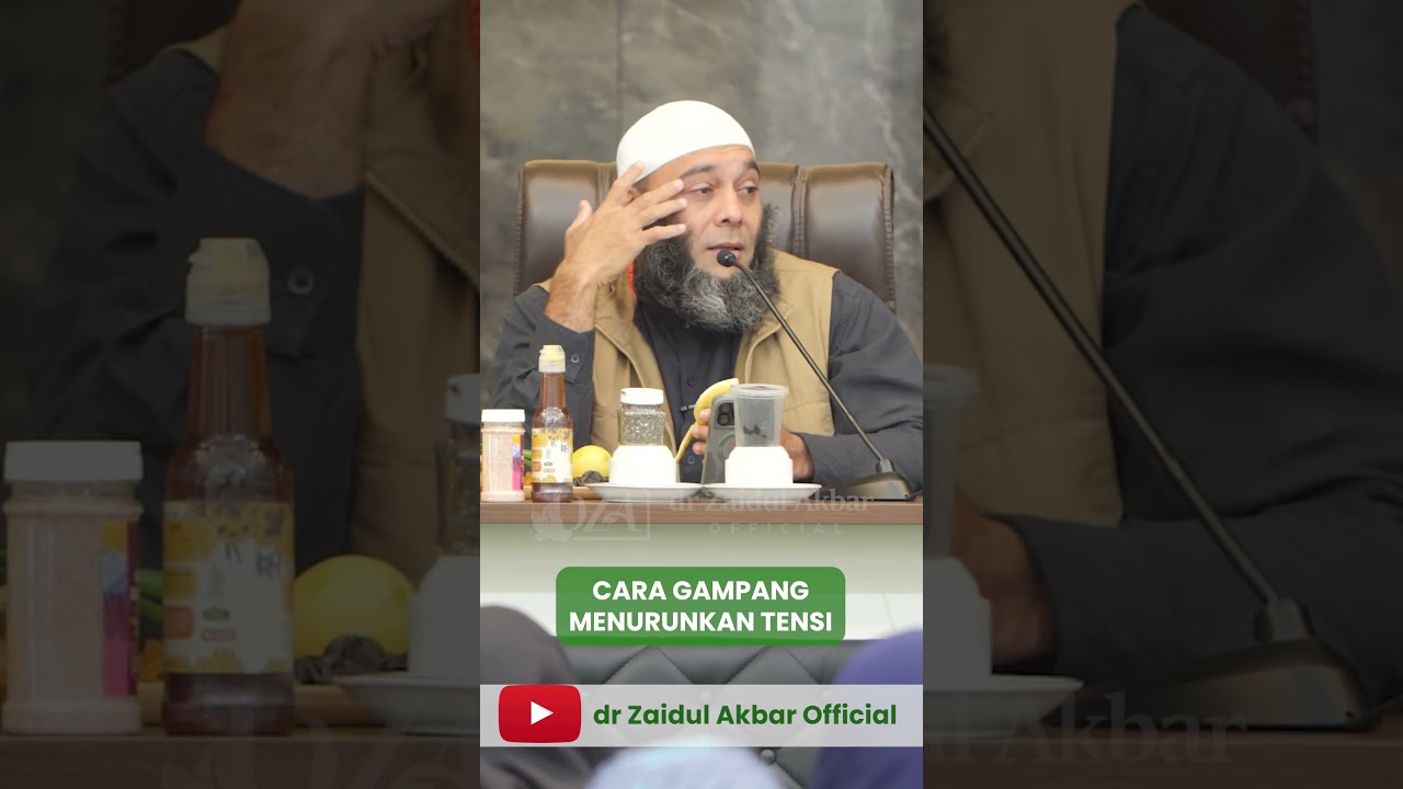 CARA GAMPANG MENURUNKAN TENSi - dr. Zaidul Akbar Official