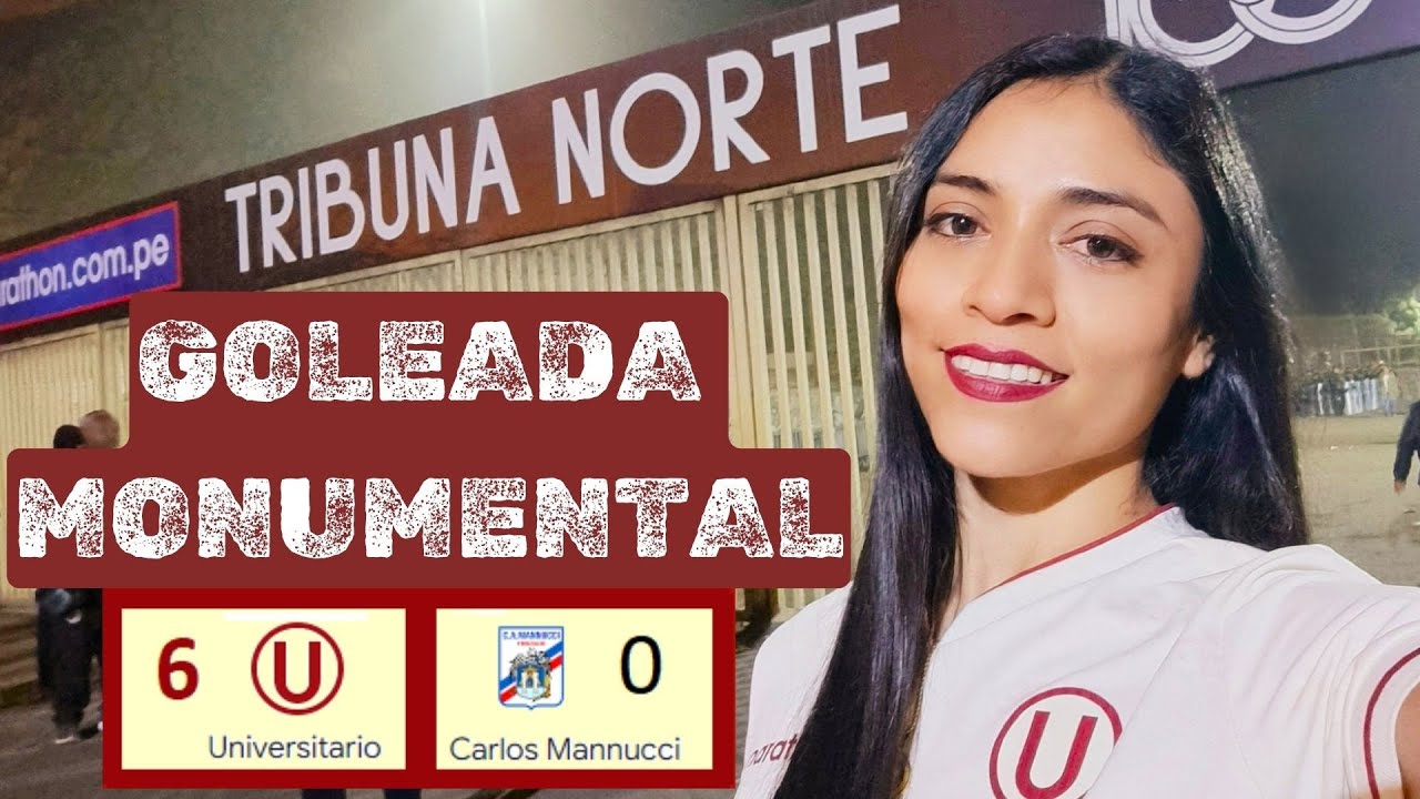 (6) UNIVERSITARIO vs MANUCCI (0) - GOLEADA MONUMENTAL - Experiencia Norte - FECHA 1 CLAUSURA 2024